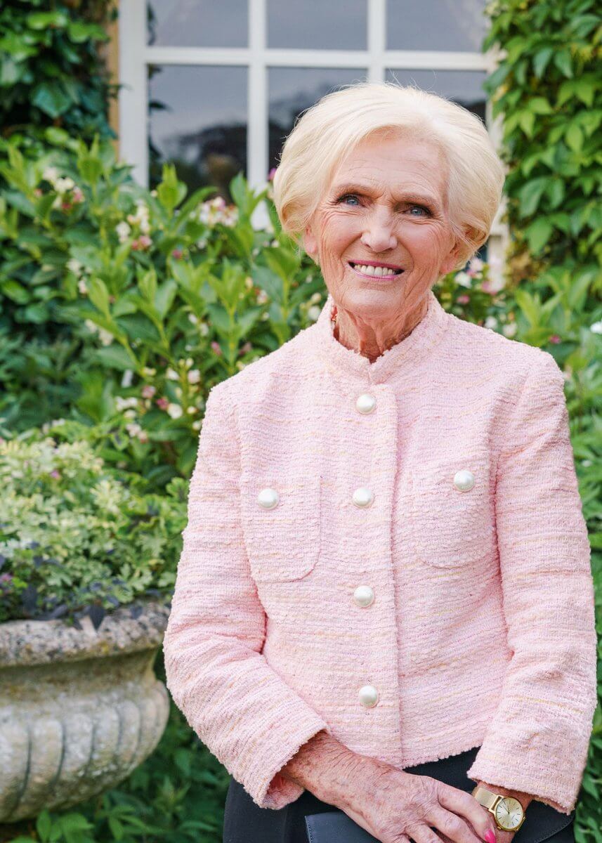 Dame Mary Berry photographed at a National Garden Scheme event in her capacity as President